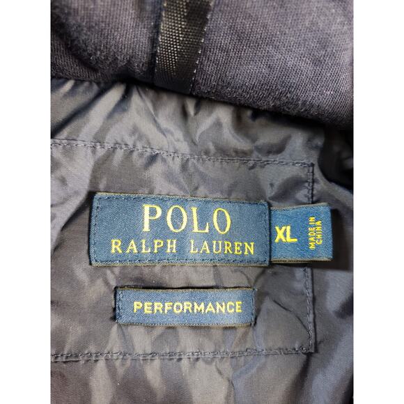 Polo Ralph Lauren Performance Jacket Extra Large Mens Blue Full Zip Windbreaker - Picture 3 of 8